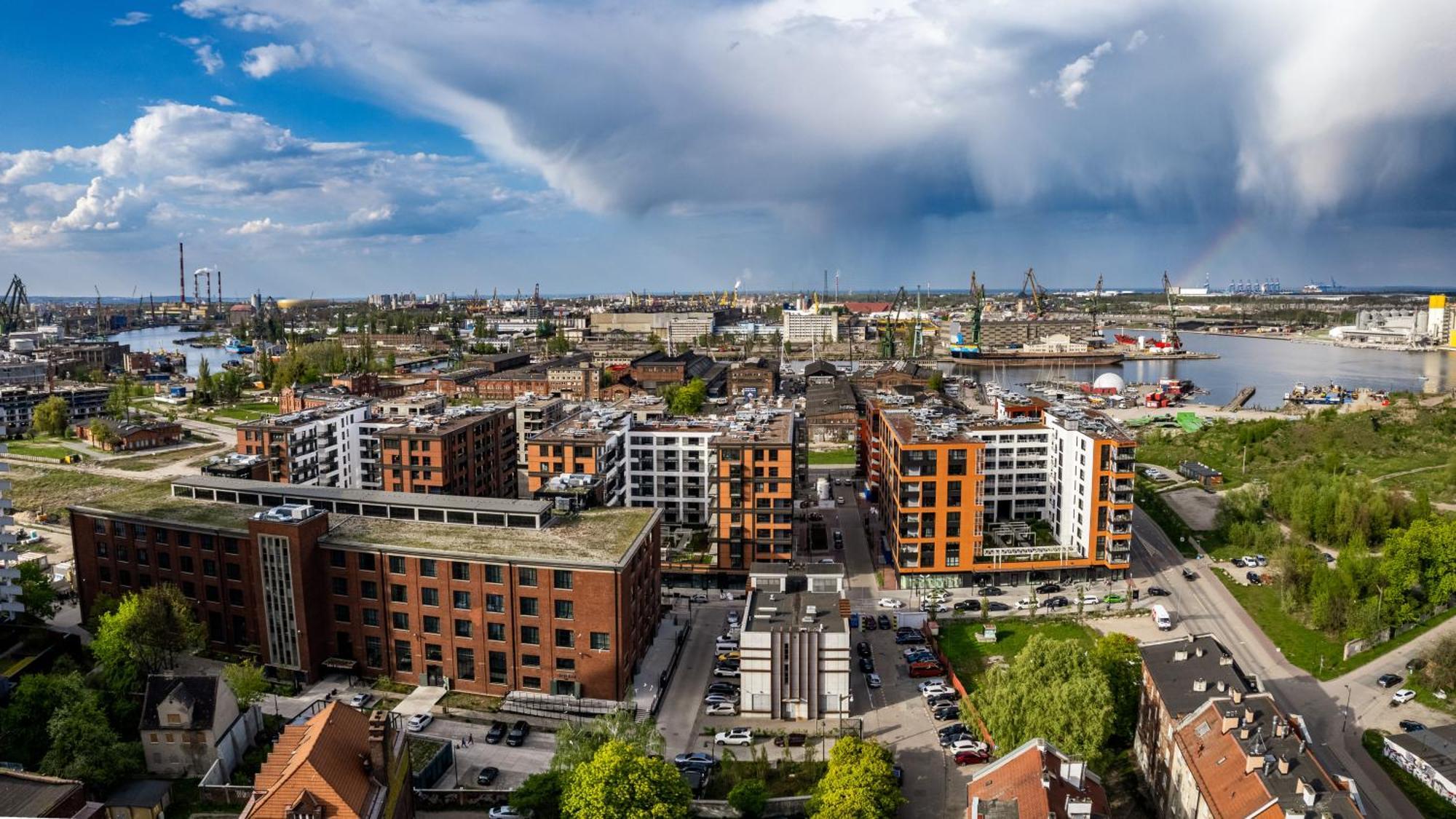 Apartamenty Sun & Snow Doki Gdańsk Exteriör bild